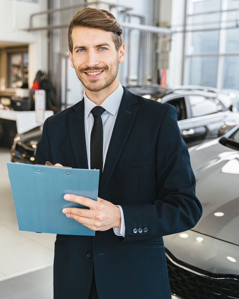 Conseiller d'Inter Cars Import dans l'agence